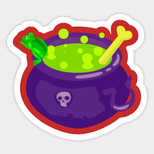 Halloween Witches brew Sticker